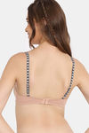 Rosaline Padded Non Wired Medium Coverage T-Shirt Bra - Maple Sugar — thumbnail 2